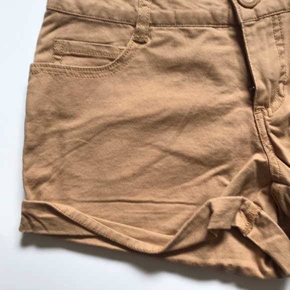 Op Girls Size 5 Color Tan or Cappuccino Shorts - Picture 6 of 8